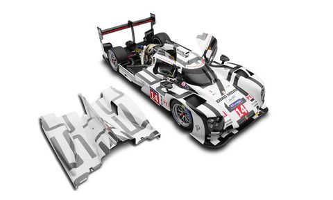 Only 100 of these 1:8-scale 919 models have been made.