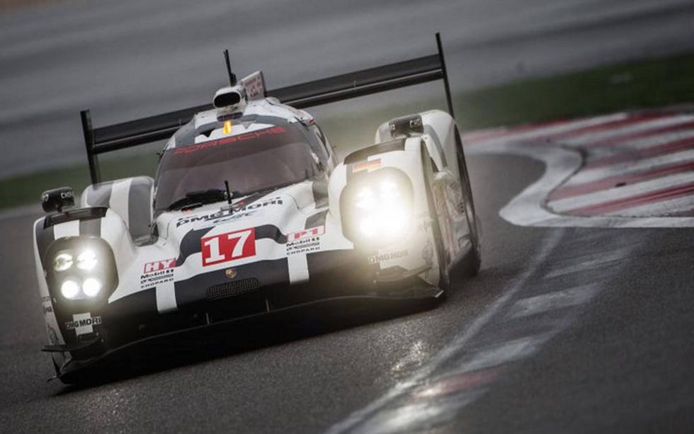 Mark Webber's Porsche wins Shanghai Six Hours to close on WEC