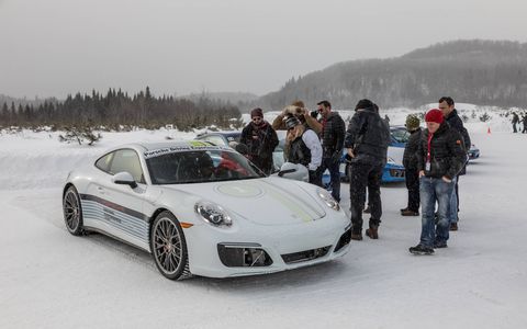 We sample Porsche’s Camp4 Canada winter driving experience, which puts studded snow tire-equipped 718 Cayman S, 911 Carrera S and 911 Carrera 4S models to the test at Montreal’s Circuit Mecaglisse.