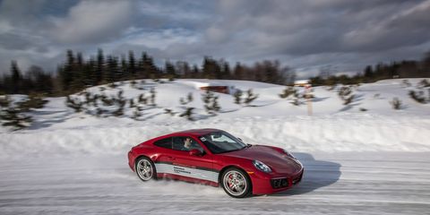 We sample Porsche’s Camp4 Canada winter driving experience, which puts studded snow tire-equipped 718 Cayman S, 911 Carrera S and 911 Carrera 4S models to the test at Montreal’s Circuit Mecaglisse.