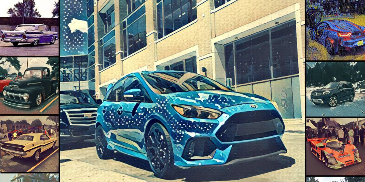 Turn your car photos into art with this addictive app
