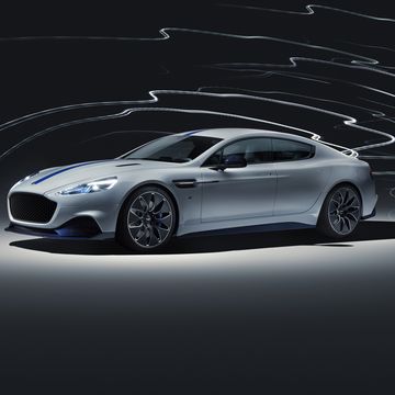 The Aston Martin Rapide E displayed at the Shanghai Motor Show. 800 volts, more than 600 horsepower and 700 pound-feet of torque.