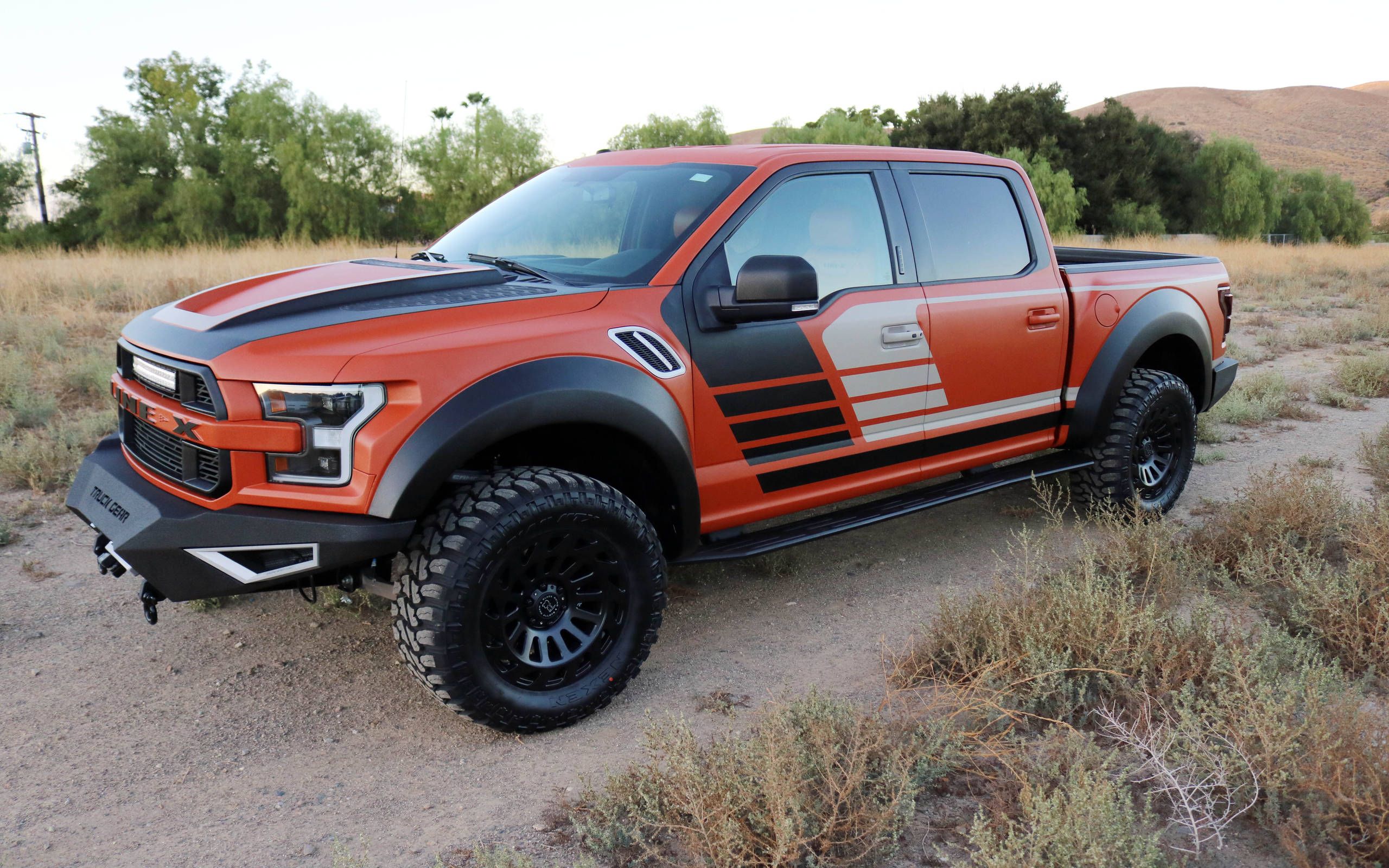 LINE-X teamed up with builder Kenny Pfitzer to build this Raptor show truck...