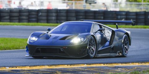 The Ford GT tests at Daytona International Speedway this week with Chip Ganassi Racing teams.