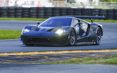 The Ford GT tests at Daytona International Speedway this week with Chip Ganassi Racing teams.