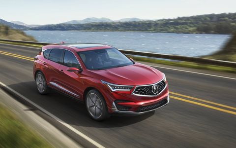 The global debut of the 2019 RDX Prototype at the North America International Auto Show.
