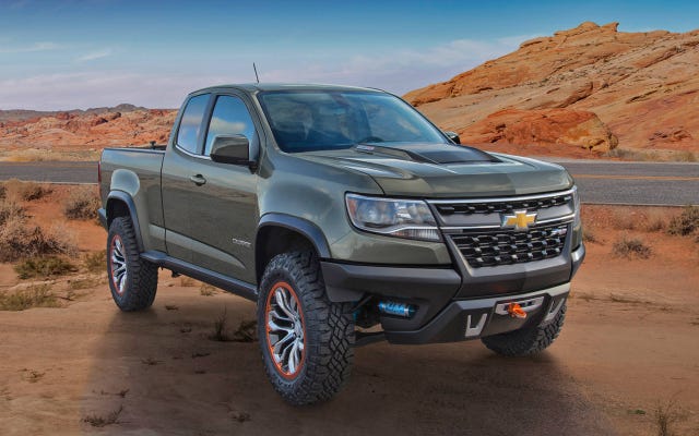 Gallery: Duramax-powered Chevrolet Colorado ZR2 concept makes LA Auto ...