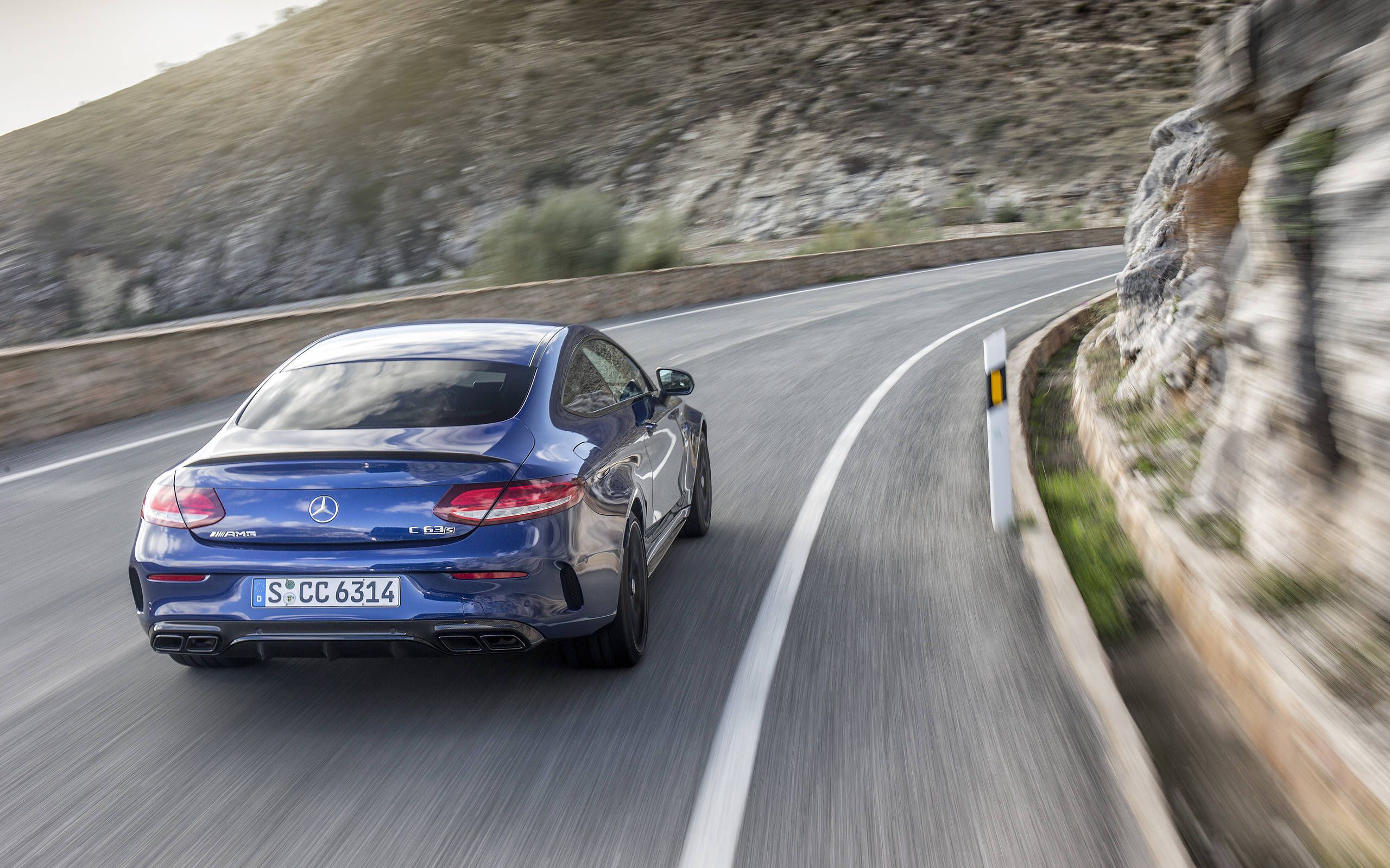 17 Mercedes Amg C63 S Coupe First Drive