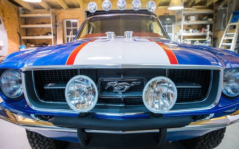 This radical rally-inspired 1967 Ford Mustang could be the next addition to your collection.