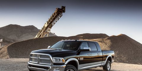 The Ram 2500 offers two segment-exclusive rear suspensions: a five-link coil system or air suspension system.