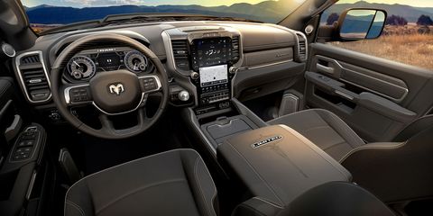 The 2019 Ram Chassis Cabs are offered in Tradesman, SLT, Laramie and Limited trims with upgraded interiors and infotainment.