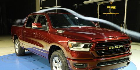 Ram unveiled its 2019 1500 pickup at the 2018 North American International Auto Show.
