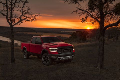 Take a look inside and outside the all-new 2019 Ram 1500 Rebel pickup.
