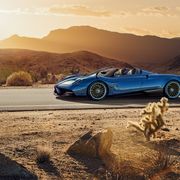 The Pagani Huayra Roadster is your $2.4 million open-air supercar.