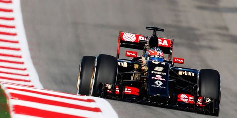 Romain Grosjean would entertain a chance to move to McLaren Formula One in 2015.