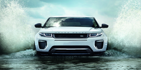 The more-efficient 2016 Range Rover Evoque will debut at the Geneva auto show.