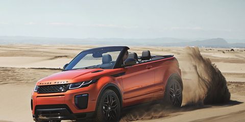 The Range Rover Evoque Convertible is due to go on sale in mid-2016, in two-door form only.