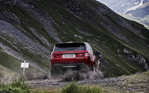 The 2017 Land Rover Range Rover Sport comes with a 5.0-liter V8 making 510 hp and 461 lb-ft of torque.