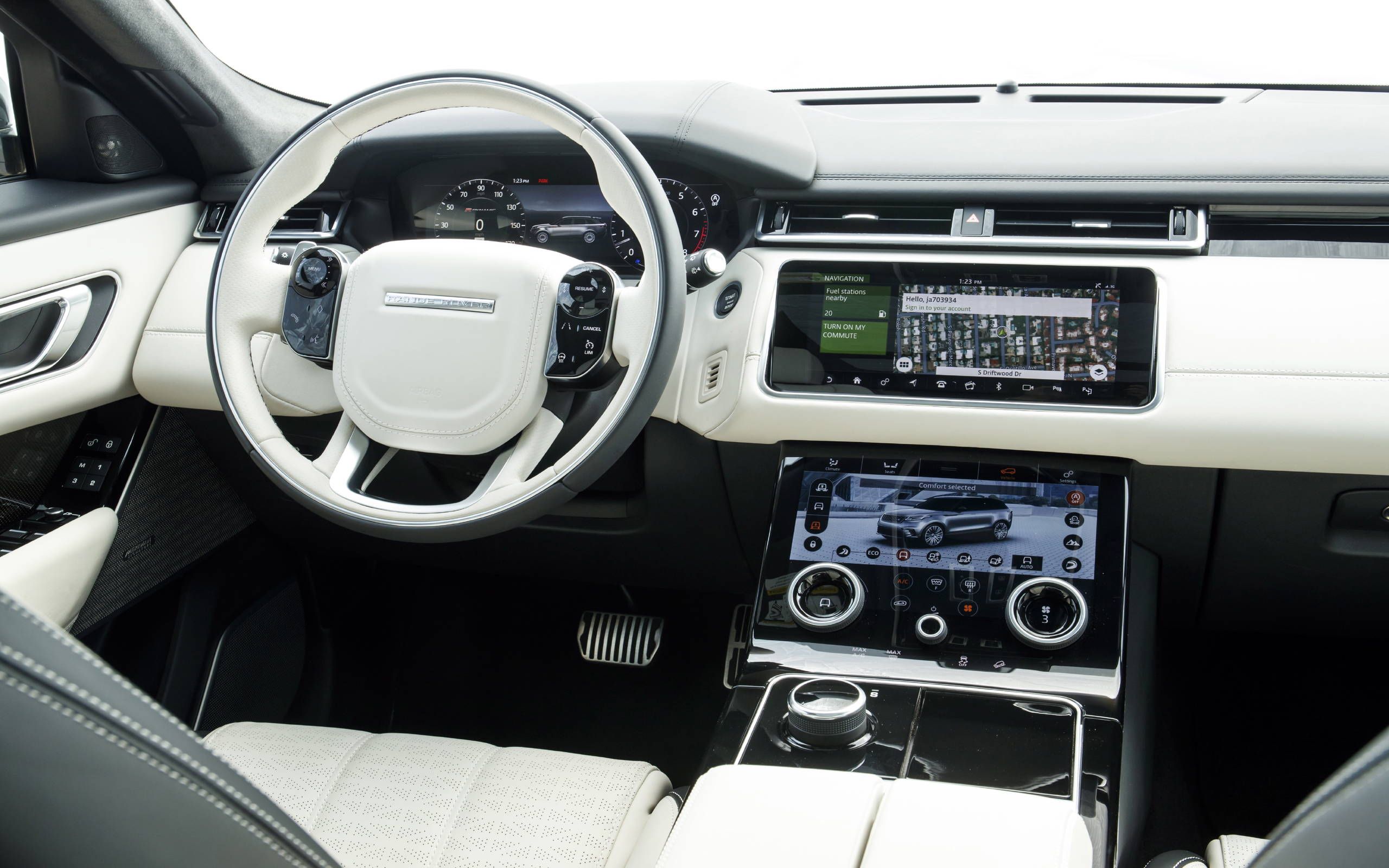 Gallery: 2018 Land Rover Range Rover Velar interior