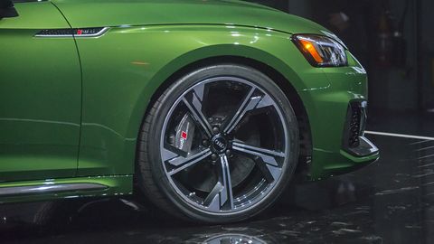 Audi unveiled the RS5 Sportback ahead of the start of the New York auto show, a four-door coupe that will go on sale stateside later this year.