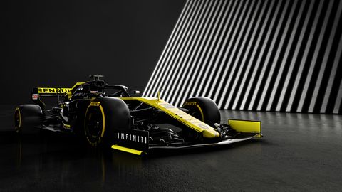 A first look at the 2019 Renault R.S. 19 that was revealed in the United Kingdom on Tuesday.