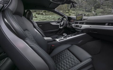 Audi’s interior design and execution is still some of the best in the luxury car world. Our particular test car had plush alcantara coverings on the steering wheel, shifter and door panels.