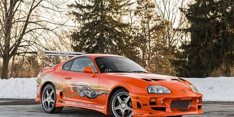 This Supra was used in the final chase scene in the movie.