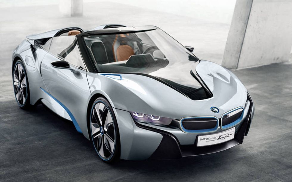 You may feel like you've already seen the i8 Roadster debut, but it has yet to take place.