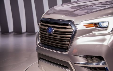 Subaru brought the big Ascent concept to the New York auto show in 2017, previewing an SUV larger than those Subaru is used to making.