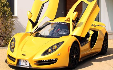 The Sin R1 supercar was designed and built in Bulgaria and comes with a range of Chevy LS engines.