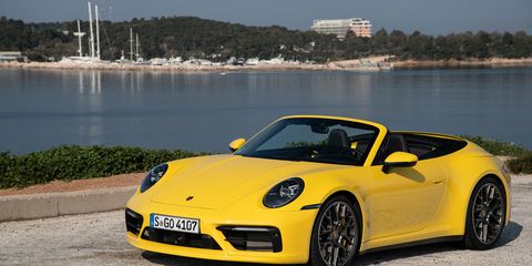 The 2020 Porsche 911 Carrera Convertible goes on sale in early fall.