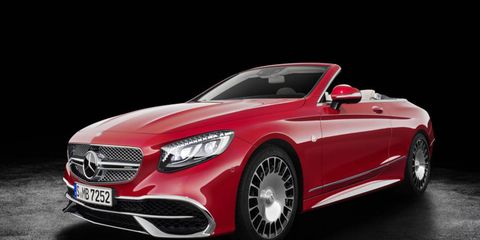 If the Mercedes-Benz S550 Cabriolet isn’t enough car for you, well, there’s always the V8- and V12-powered AMG versions. And if those don’t quite cut it, you now have an even more luxe, even more exclusive option: the 2017 Mercedes-Maybach S650 Cabriolet.

