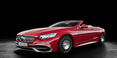 This ultra-luxe Mercedes-Maybach S650 Cabriolet was one of the hits of this year's LA Auto Show.