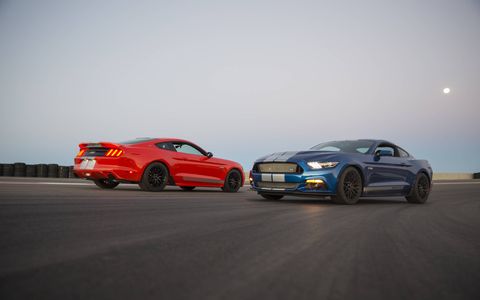 The 2017 Shelby Mustang GTE is an aggressive looking Mustang GT that gets close to Shelby GT350 price.