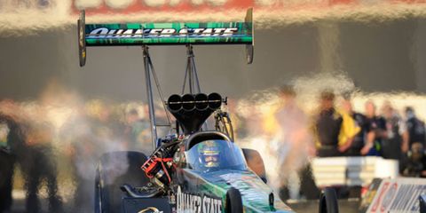Leah Pritchett won the Top Fuel division crown over the weekend in Phoenix.
