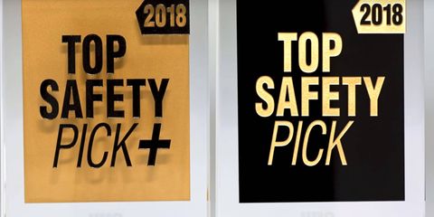 Safety picks for 2018 require "good" ratings for the additional safety features, where in previous iterations of the study, "acceptable" ratings were allowed.