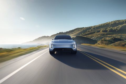 SF Motors revealed their SF5 electric crossover at their Silicon Valley HQ.