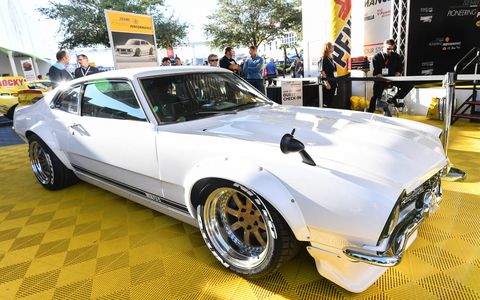 This 1972 Ford Maverick was built by a team of high school students led by actor Sung Kang.