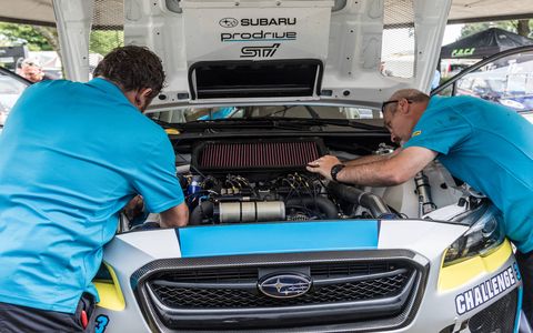 Mark Higgins, Subaru and ProDrive worked together to break Subaru's existing Isle of Man TT lap record at this year's race.