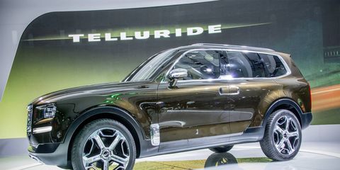 The Kia Telluride concept made its debut at the Detroit auto show in 2016, showing what a three-row luxury SUV from the automaker could look like.