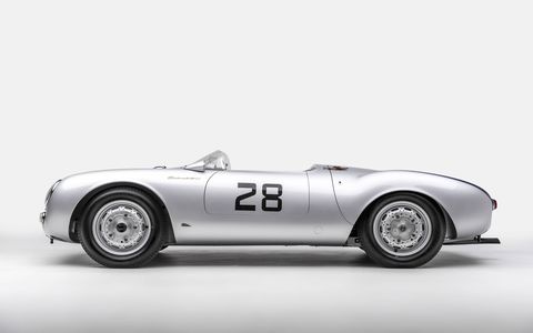 70 years of cool Porsches will be stuffed into the Petersen Museum for The Porsche Effect, a new exhibit opening Feb. 3. This is a 550 Spyder.