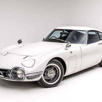 The Toyota 2000GT is one of the Japanese cars that will be on display at two new exhibits opening May 26 at the Petersen Automotive Museum in Los Angeles.