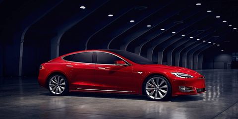 The 2017 Model S gets a freshened exterior