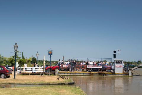 Heveningham Tour included a ferry