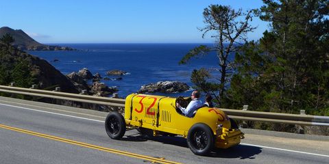 The spectacular 2015 Pebble Beach Tour d'Elegance saw concours participants take to the roads in and around Monterey in everything from prewar American classics to postwar European sports cars -- and there were even a few  Mercury customs in the mix.
