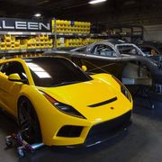The Saleen S5S Raptor prototype, as well as a number of unfinished Saleen S7 chassis, are included in the auction.