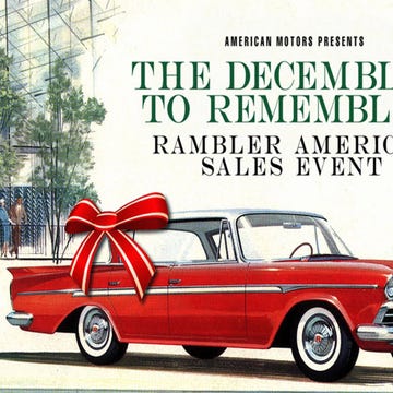 Your neighbors will be green with envy when they spot a brand-new Rambler in your driveway on Christmas morning!