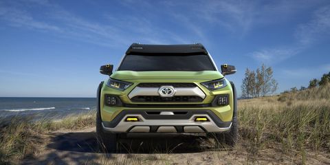 The Toyota FT-AC makes its debut at the Los Angeles Auto Show, in a city where much of the population escapes to the hills, deserts, or beaches for their much-needed weekend recharges.