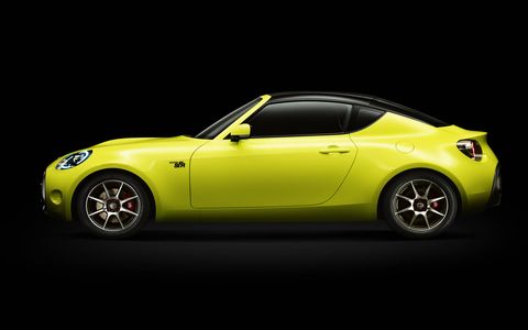 Toyota will bring this small sports car concept, dubbed the S-FR, to the 2015 Tokyo motor show.