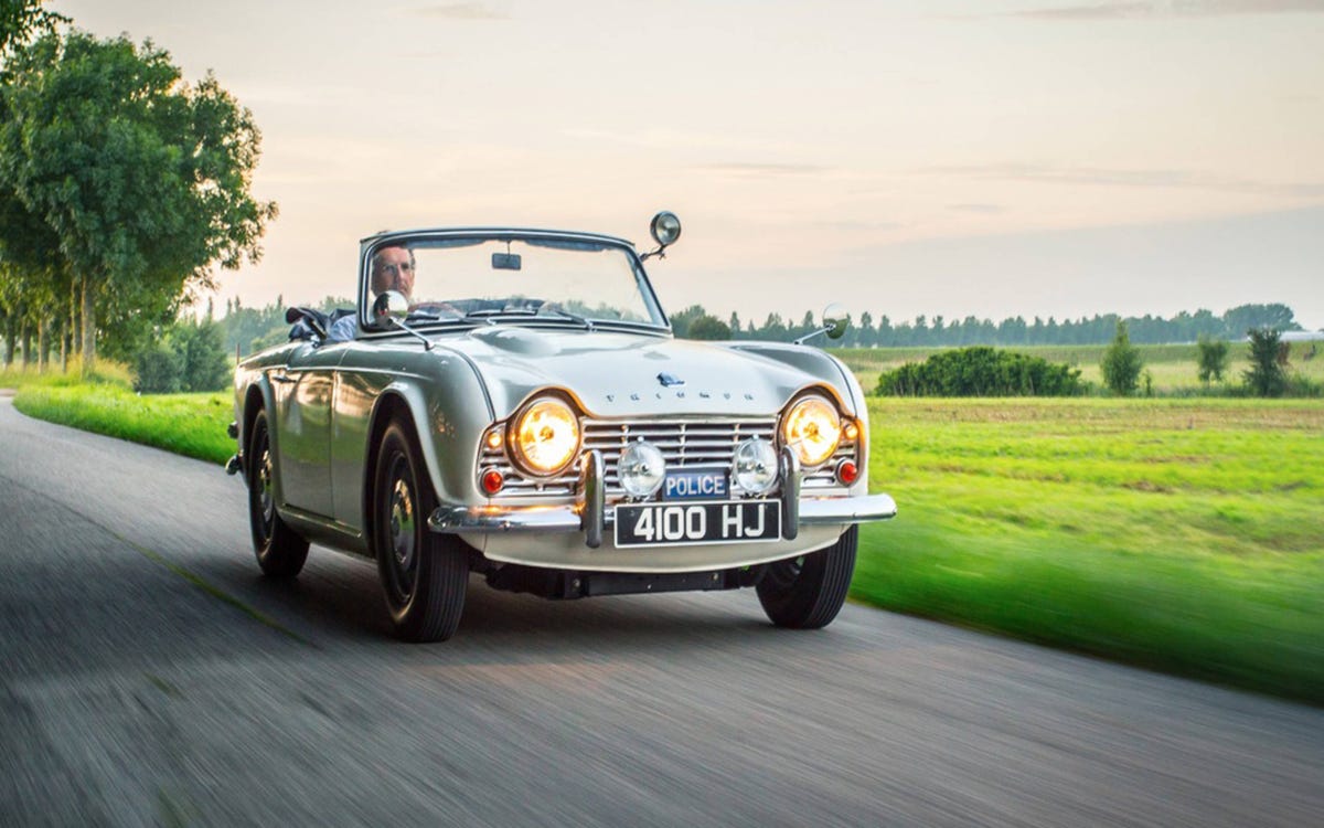 This Triumph Tr4 Police Car Needs A New Home